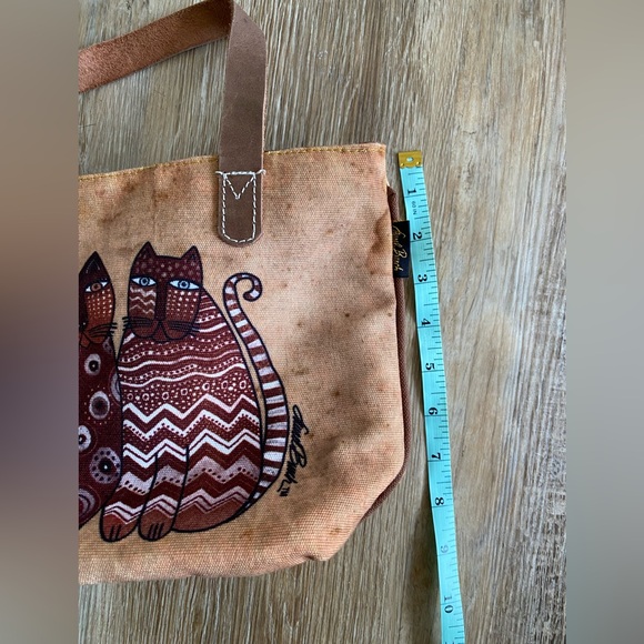 Laurel Burch Cats Sedona Felines Tote - Picture 10 of 10